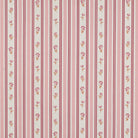 Tissu popeline fleur rose