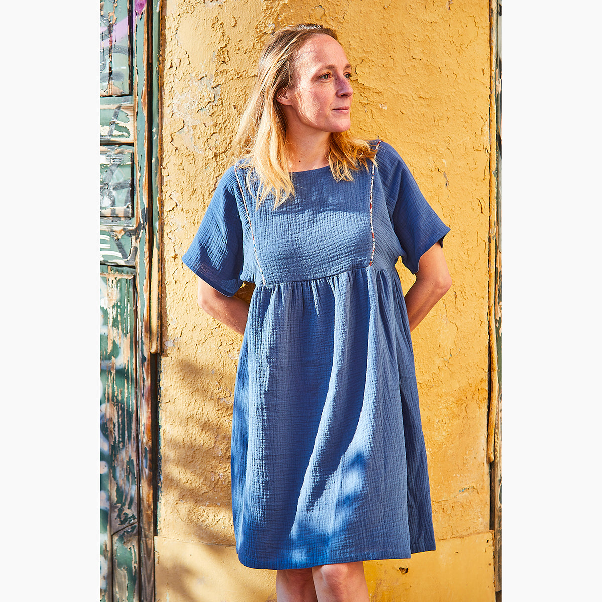 Couture de blouse manches courtes 