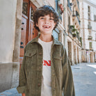 Patron de couture veste velours  enfant 