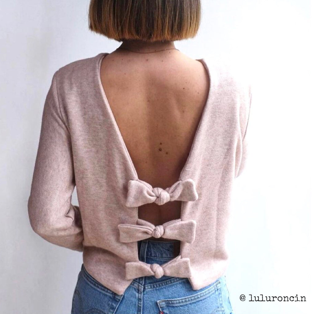 Gilet manches longues pour mère et fille 