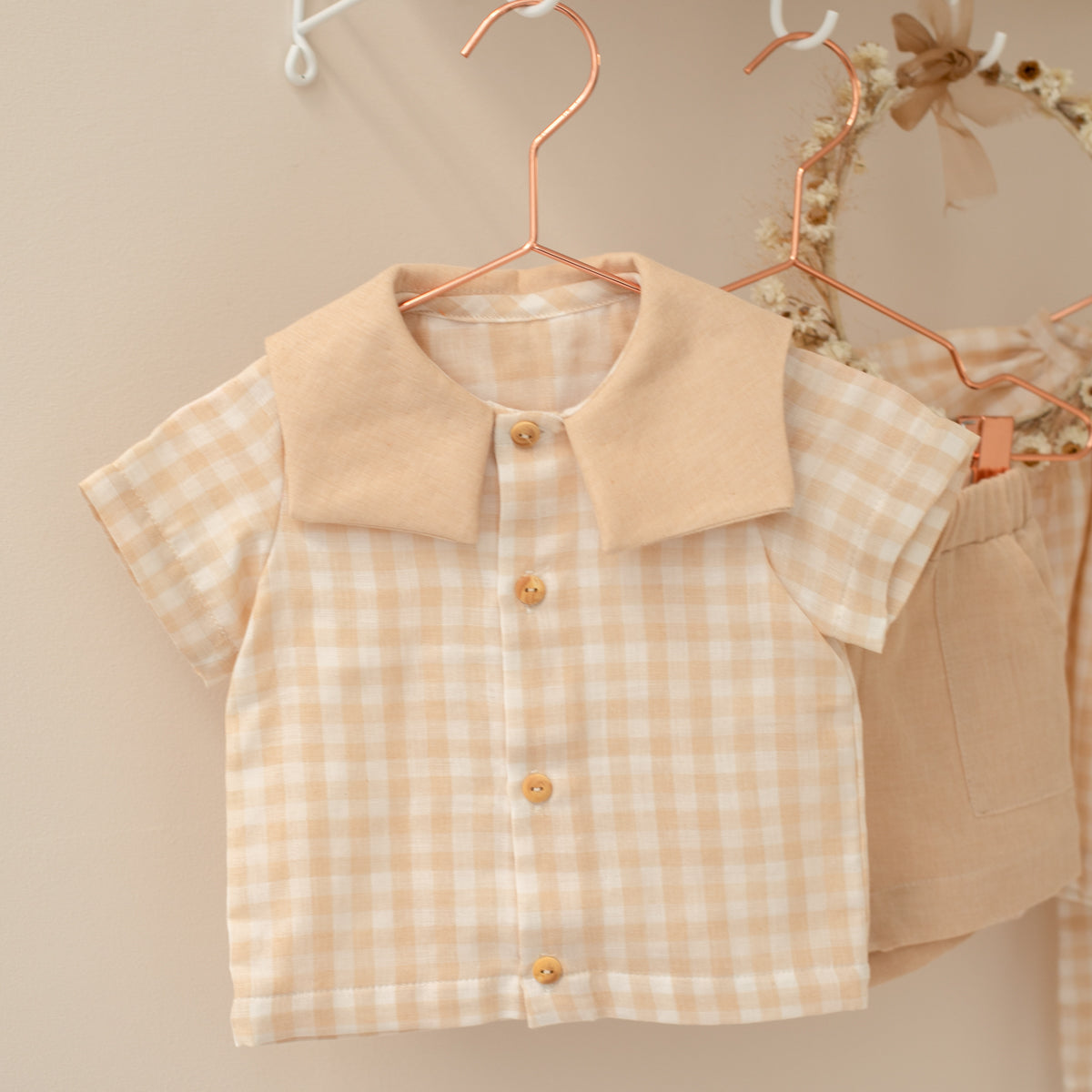 patron blouse bébé col marin