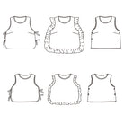 Patron de plastron duo femme enfant