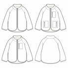 Patron de veste zippée NAGANO