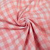 Tissu Vichy carreaux moyens - Rose