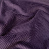 Tissu Velours - Moyennes côtes 6w - Parme Foncé