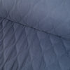 Tissu Double gaze matelassée - Bleu jean 510