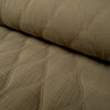 Gewatteerde double gauze stof - Kaki