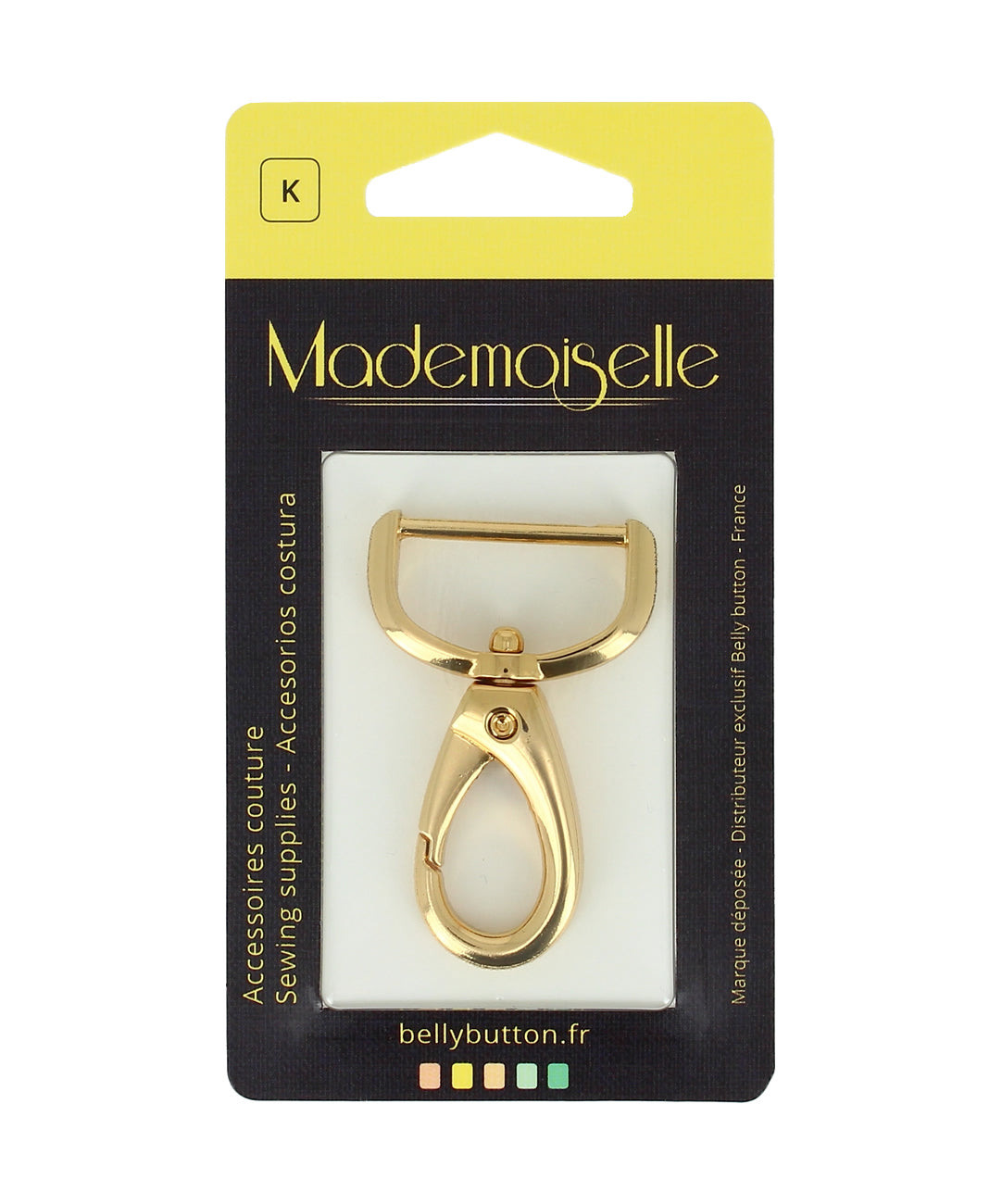 mousquetons pour sac