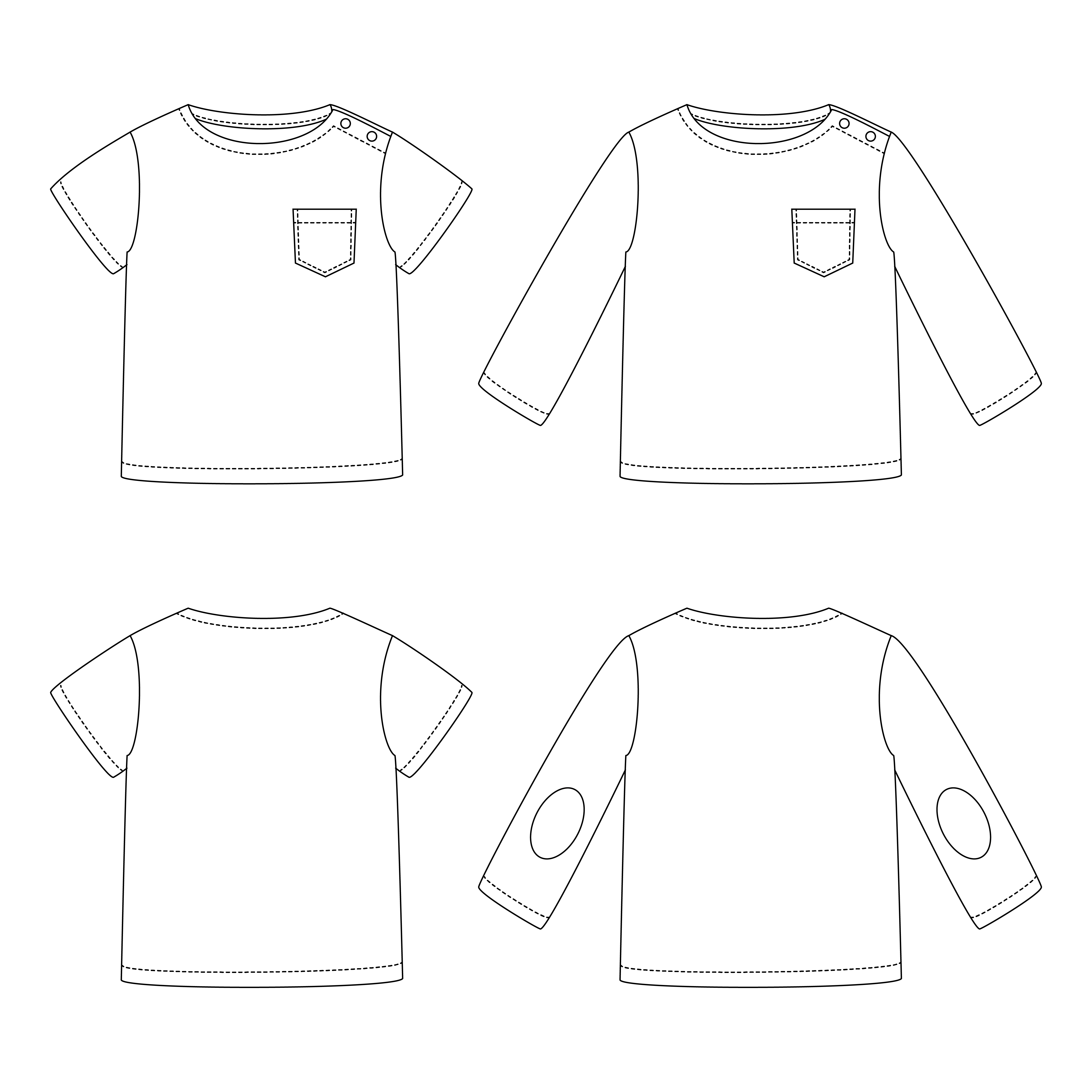 Patron Marinière pour bébés DIY