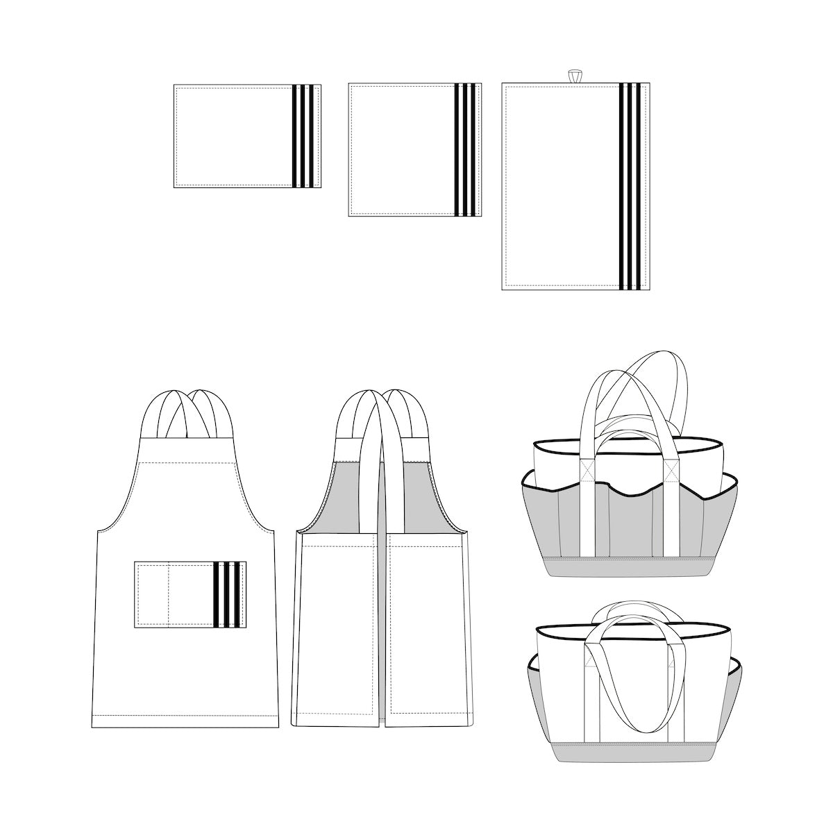 Patron de couture linge de maison

