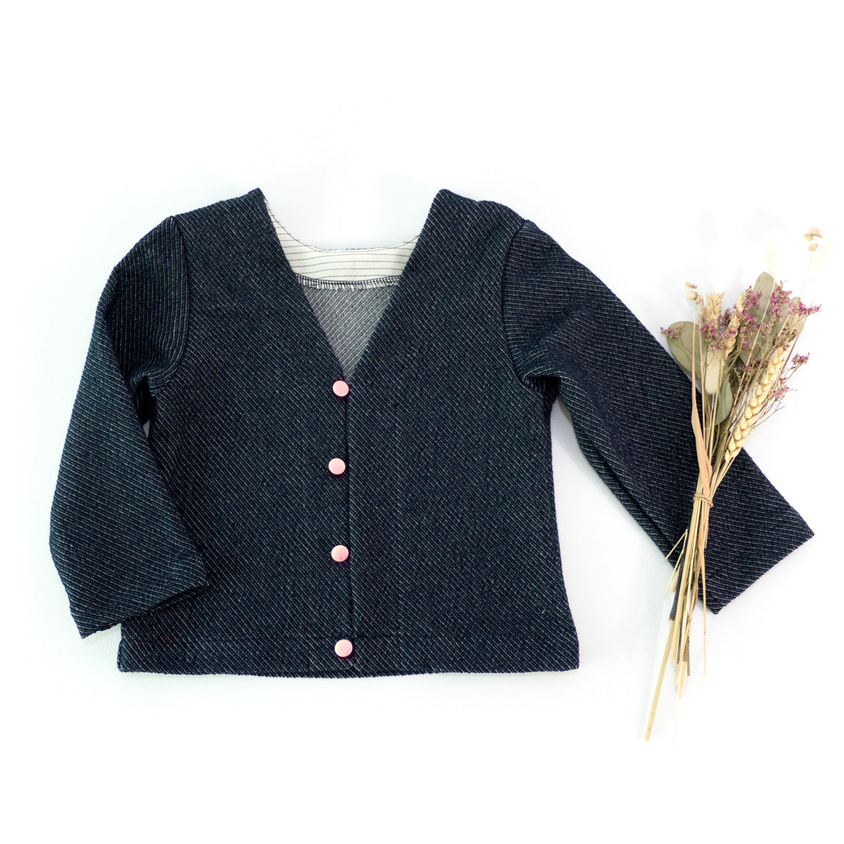 Couture de gilet manches longues 