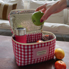 patron de couture de lunch box vanity