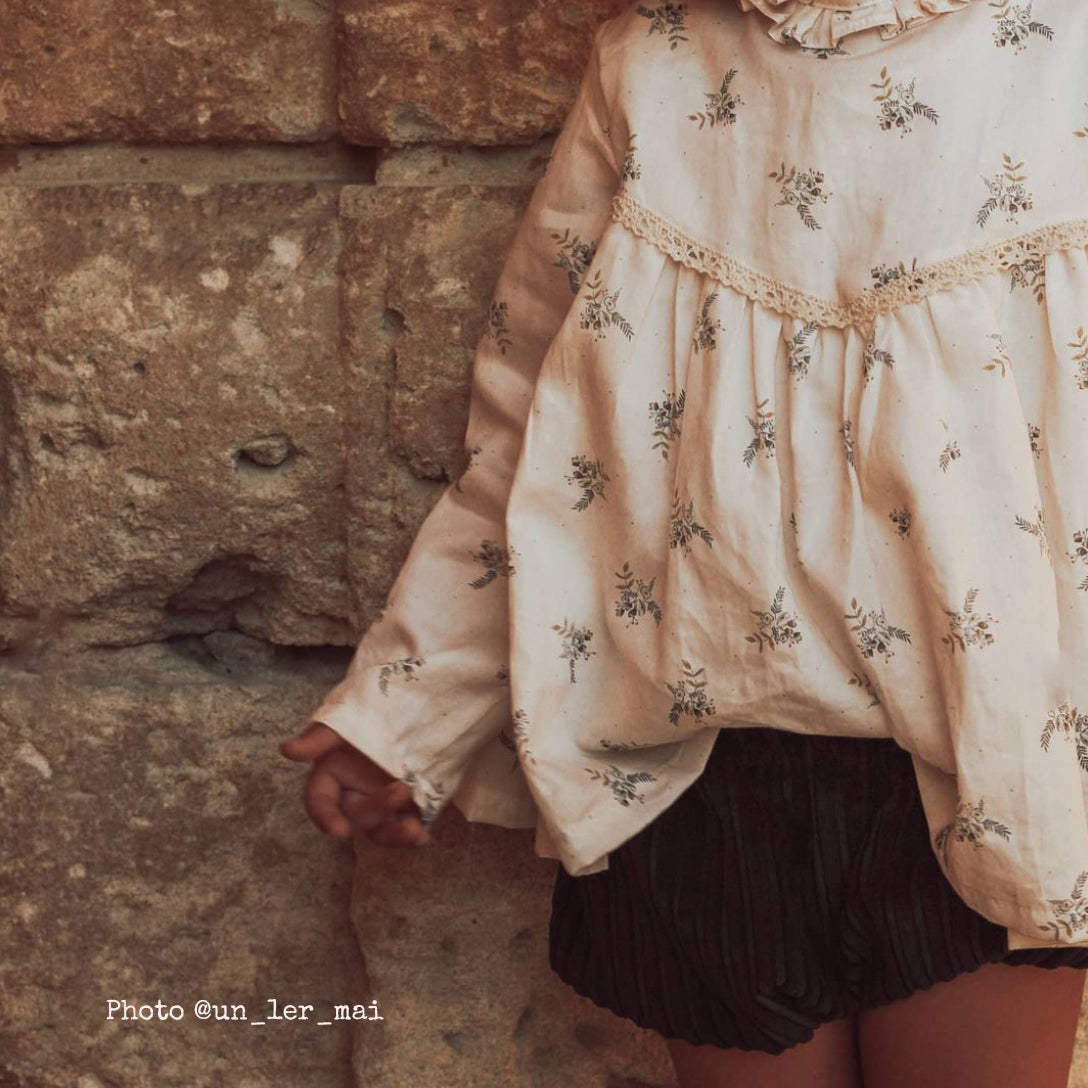 Patron blouse froncée pour enfant