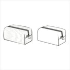 Patron de couture trousse rectangulaire facile