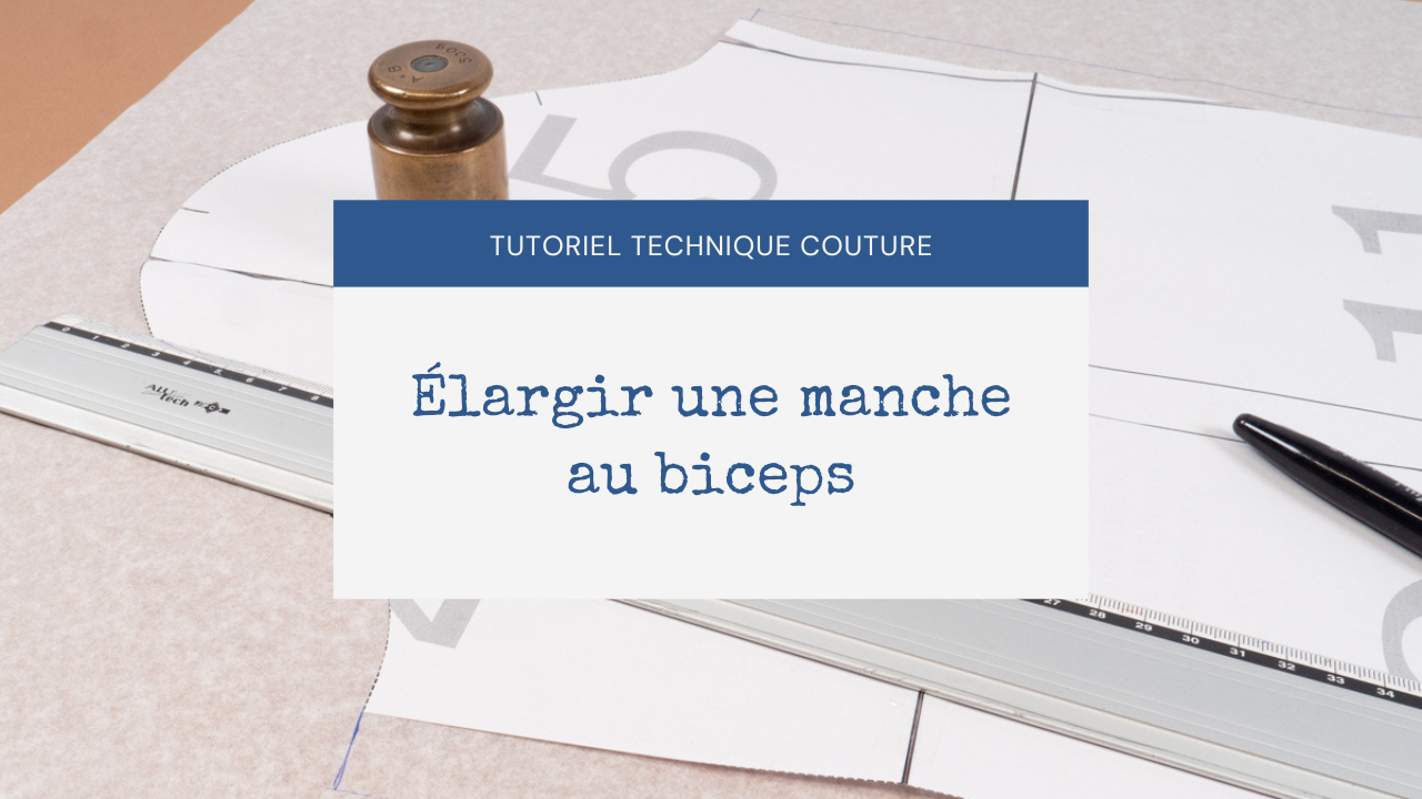 Élargir une manche au biceps
