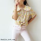 Patron de blouse manches longues pour enfant mixte 