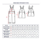 Patron de salopette pour femme format PDF