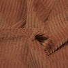 Velvet fabric - Thick ribbing 4w - HAZELNUT
