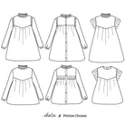 Patron de robe pour fille 