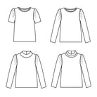 Patron de t-shirt pour femme 