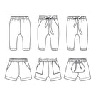 Patron de pantalon et short 