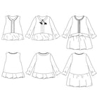 Patron de robe et blouse pour fille 